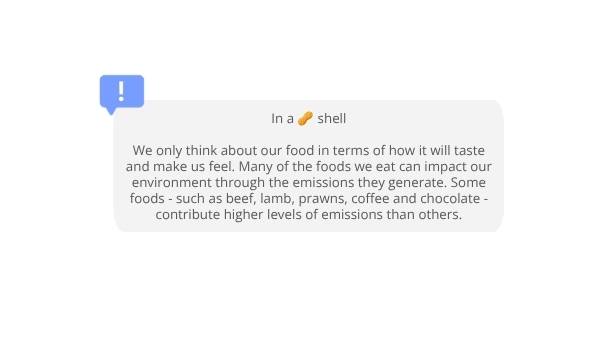 Food and Emissions Education Presentation — slide 3