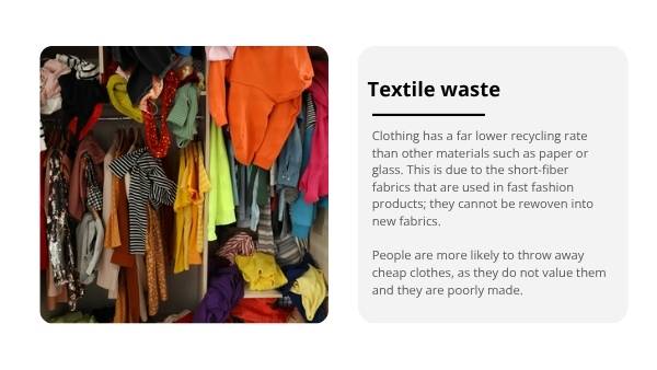 Sustainability and Fast Fashion Education Presentation — slide 6