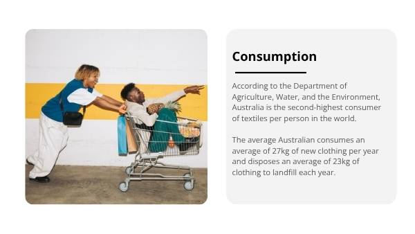 Sustainability and Fast Fashion Education Presentation — slide 9