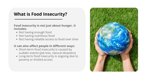 Understanding Food Insecurity Education Presentation — slide 4