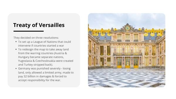 Why Did World War II Start Education Presentation — slide 7