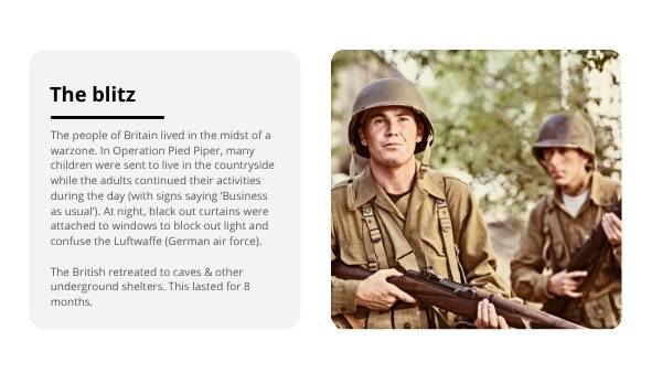 World War 2: Fighting on Every Front Education Presentation — slide 8