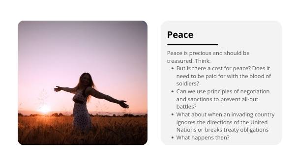 Three Wars Became One Education Presentation — slide 5