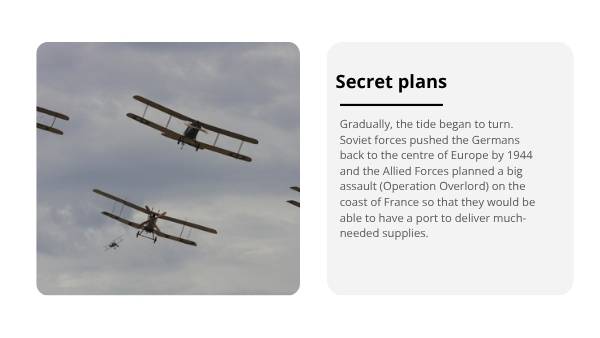 World War 2: D-Day and Prisoners of War Education Presentation — slide 8