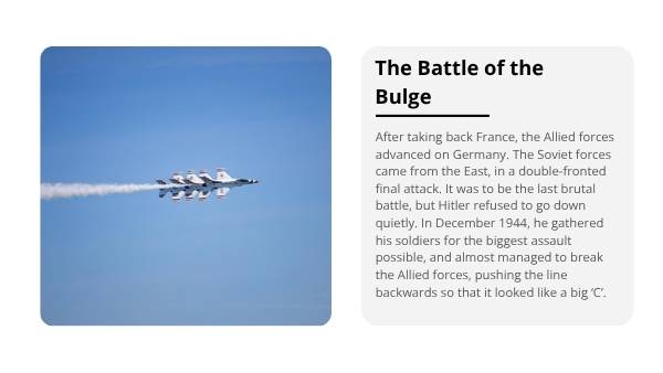 World War 2: D-Day and Prisoners of War Education Presentation — slide 10