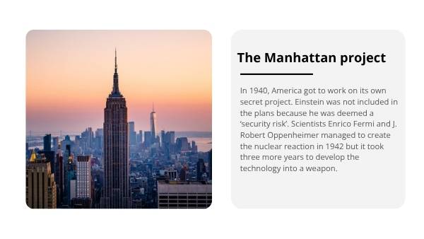 The Atomic Bomb and End of World War 2 Education Presentation — slide 5