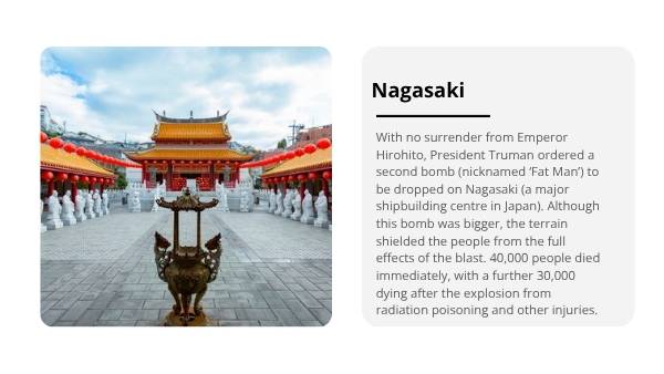 The Atomic Bomb and End of World War 2 Education Presentation — slide 11