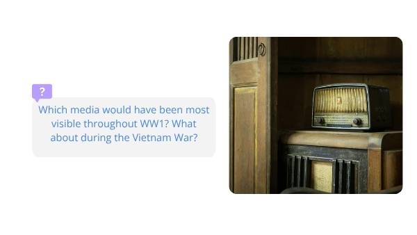 Wars and the Media Education Presentation — slide 6