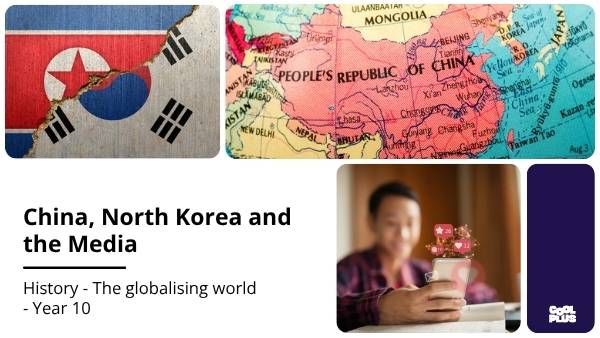 China, North Korea and the Media Education Presentation — slide 1