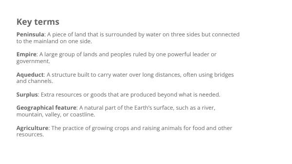 Environmental Influences on Ancient Societies Education Presentation — slide 5