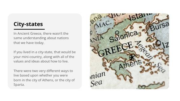 History: Athens v Sparta Education Presentation — slide 5