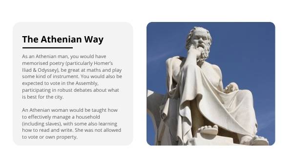 History: Athens v Sparta Education Presentation — slide 7