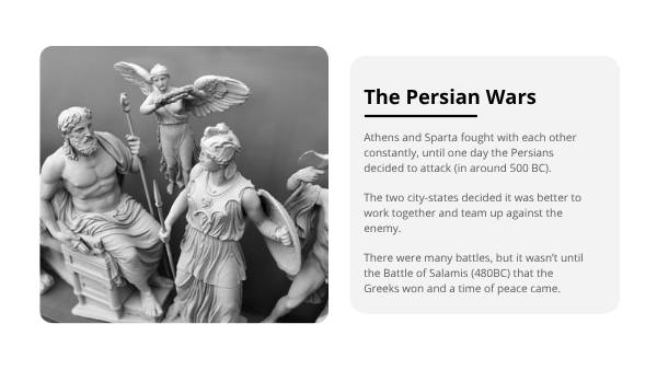 History: Athens v Sparta Education Presentation — slide 11