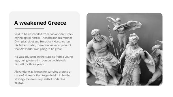 The History of Alexander the Great Education Presentation — slide 9