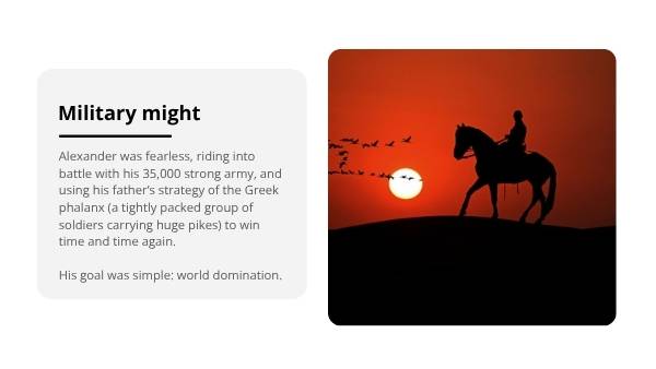 The History of Alexander the Great Education Presentation — slide 12