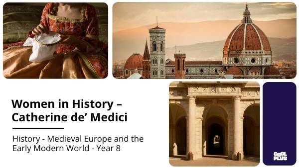 Women in History - Catherine de Medici Education Presentation — slide 1