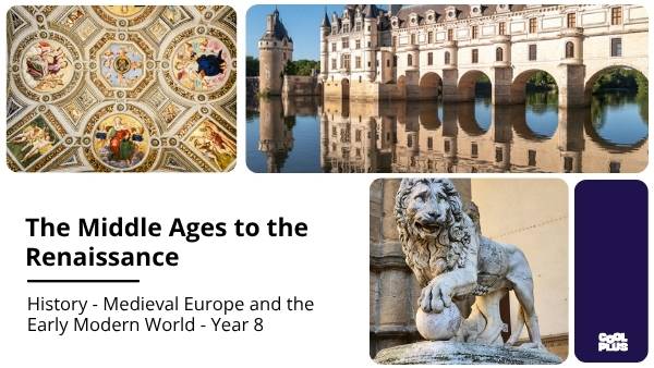 The Middle Ages to the Renaissance — slide 1