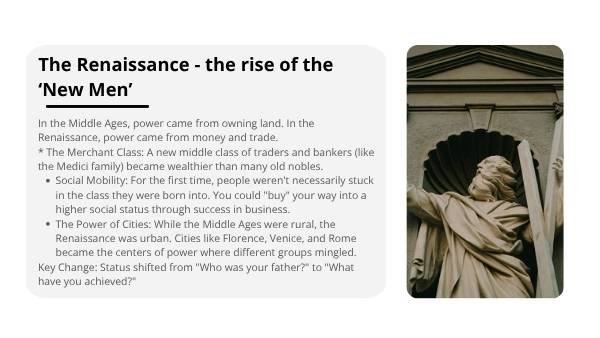 The Middle Ages to the Renaissance — slide 8