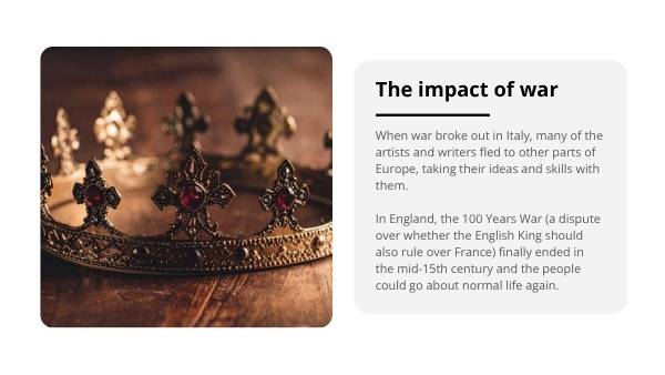 The Renaissance of Arts Education Presentation — slide 12