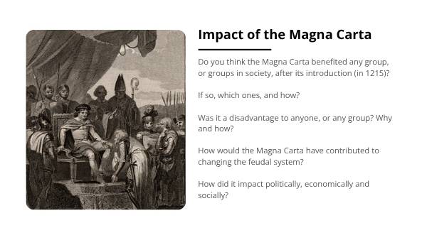 Who Was the Magna Carta For? Education Presentation — slide 4