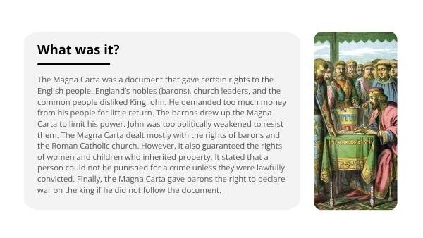 Who Was the Magna Carta For? Education Presentation — slide 6