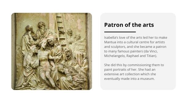 Isabella d'Este Education Presentation — slide 10