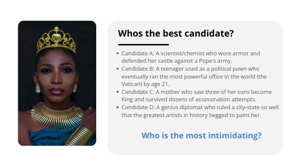 Power and Influence: Renaissance Women — slide 3