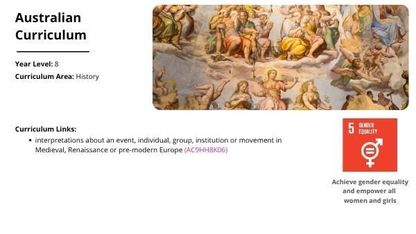 Women in History - Lucrezia Borgia Education Presentation — slide 2