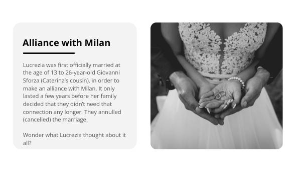 Women in History - Lucrezia Borgia Education Presentation — slide 10