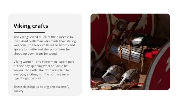 Viking Craftsmanship - Weapons Education Presentation — slide 8