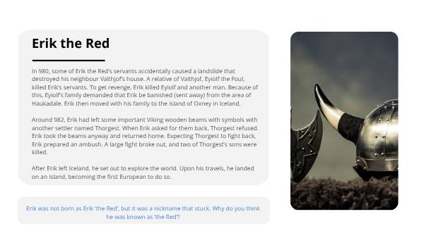 Viking Settlement of Greenland Education Presentation — slide 8