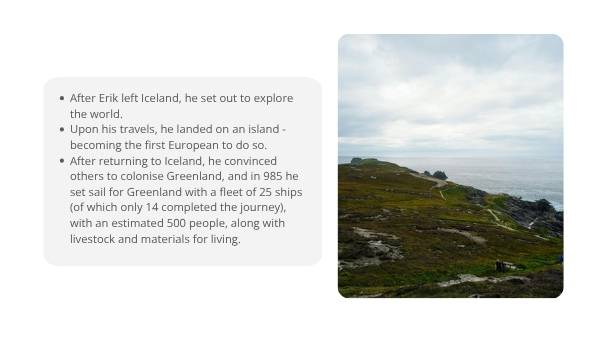 Viking Settlement of Greenland Education Presentation — slide 11