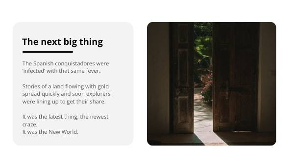 Conquistadors and the New World Education Presentation — slide 5
