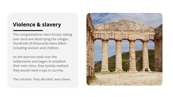 Conquistadors and the New World Education Presentation — slide 9