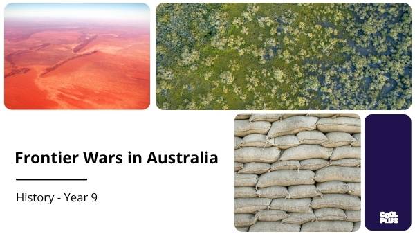 Frontier Wars in Australia Education Presentation — slide 1