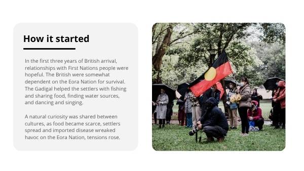 Frontier Wars in Australia Education Presentation — slide 8