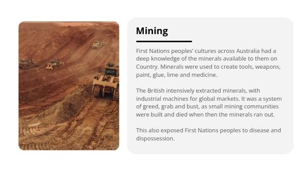 Settlers on Country Education Presentation — slide 9