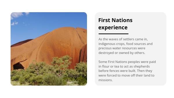Settlers on Country Education Presentation — slide 12