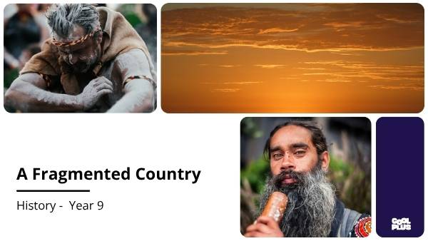 A Fragmented Country Education Presentation — slide 1