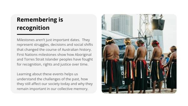 Historical First Nations Milestones In Australia Education Presentation — slide 5