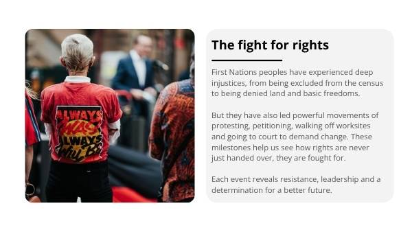 Historical First Nations Milestones In Australia Education Presentation — slide 8
