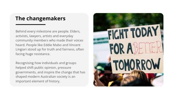 Historical First Nations Milestones In Australia Education Presentation — slide 9