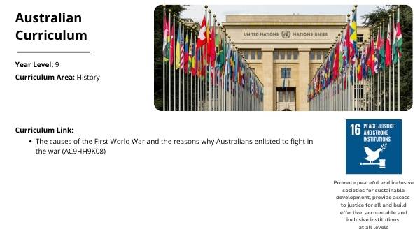 First Nations ANZACs Education Presentation — slide 2