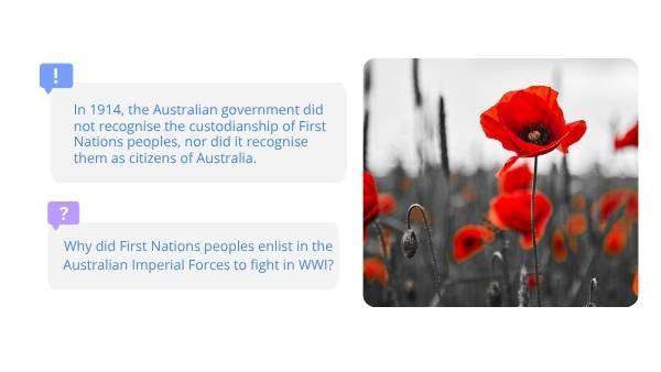 First Nations ANZACs Education Presentation — slide 11