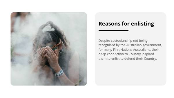 First Nations ANZACs Education Presentation — slide 12