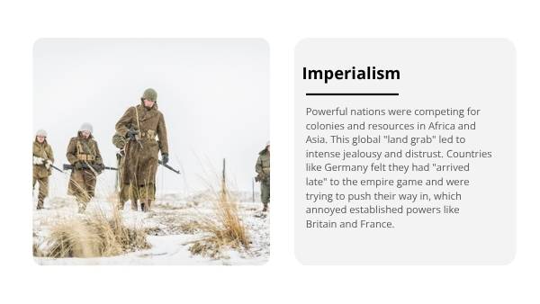 Causes of the First World War — slide 7