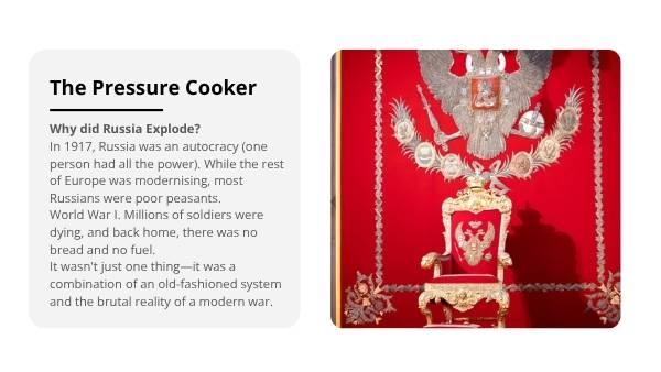 The Russian Revolution — slide 4