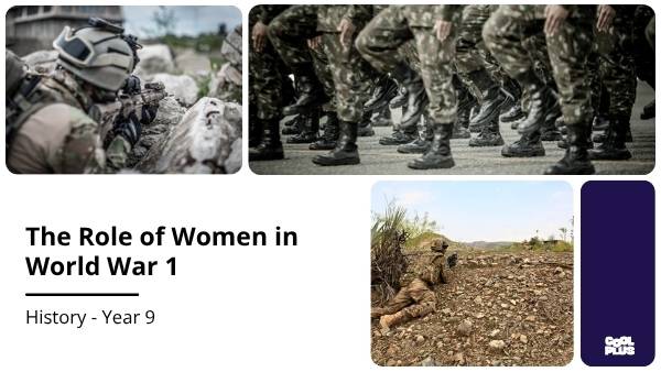 The Role of Women in the First World War — slide 1