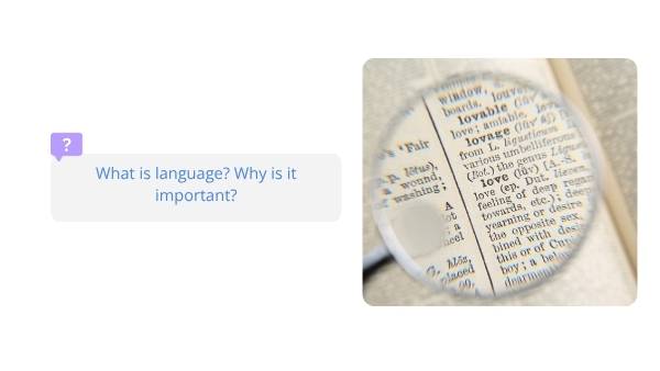 Language and Identity Education Presentation — slide 4