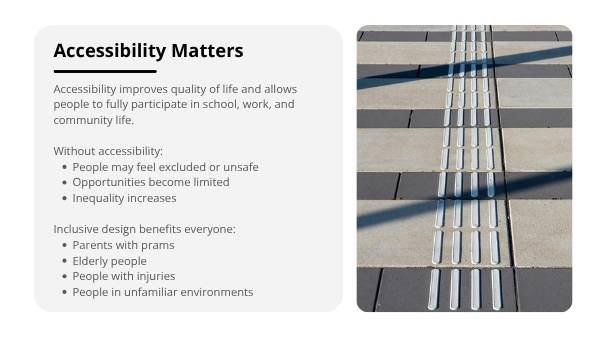 Accessibility in Communities Education Presentation — slide 5